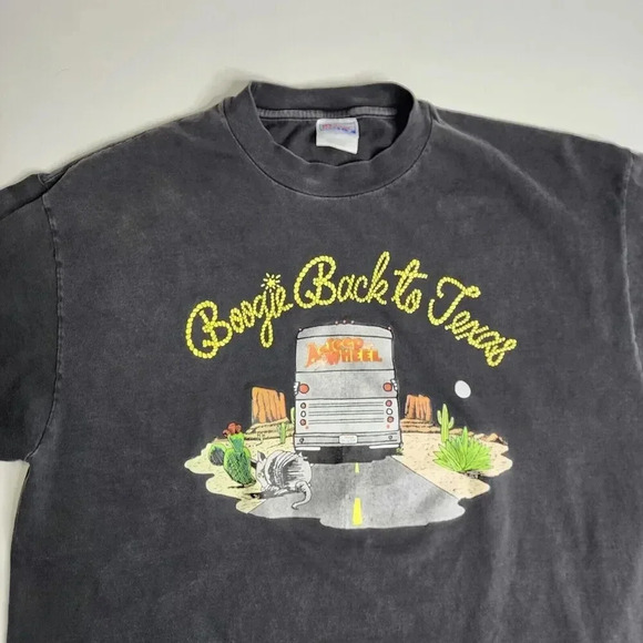 Vintage Asleep At The Wheel Band Shirt Boogie Back‎ To Texas Men’s Size XL - Picture 2 of 5